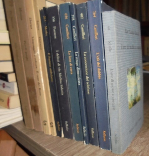Lotto libri sellerio - di, 11