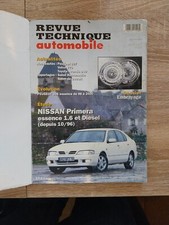 REVUE TECHNIQUE NISSAN PRIMERA 1.6 2.0 TD GX SLX pack SE depuis 10 96 rta