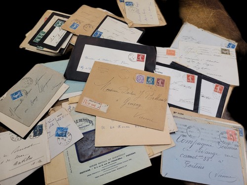 Lotto lettere antiche - lotto,