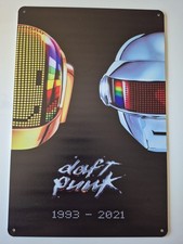 Daft Punk - Metal poster, wall