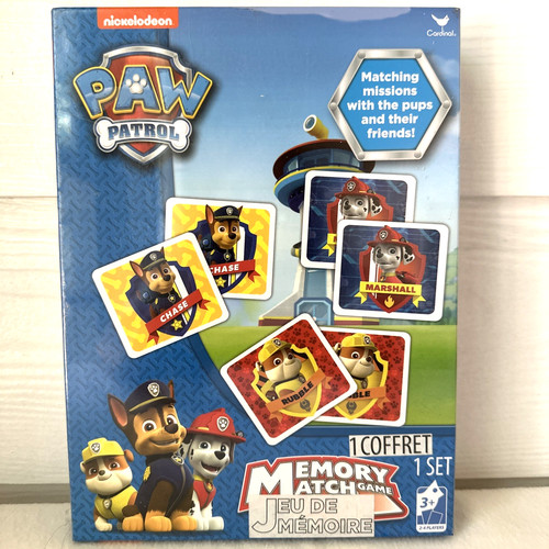 Paw patrol memory - paw, game