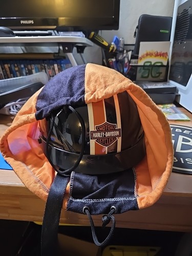 Harley davidson burnout helmet - burnout,
