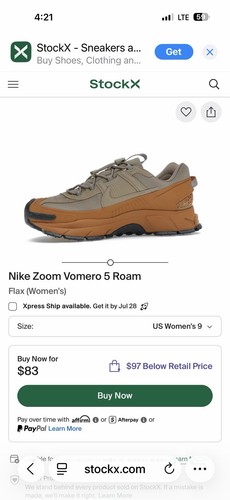 Nike zoom vomero - vomero, flax