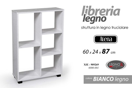 Libreria scaffale salvaspazio - libreria,