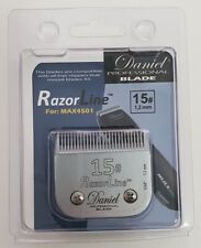 Lama per Tosatrice serie MAX 15# 1.2 mm in acciaio Daniel Indutry Moser Oster