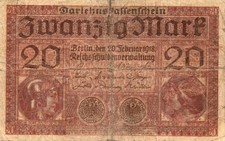 XXX-Rara banconota da 20