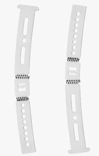 Grivel fold bar steel grey - bi-fold,