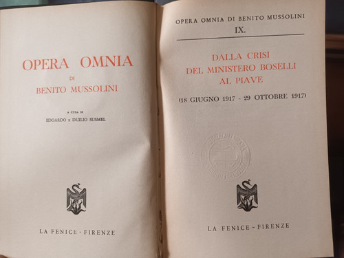 Opera omnia benito - ix,