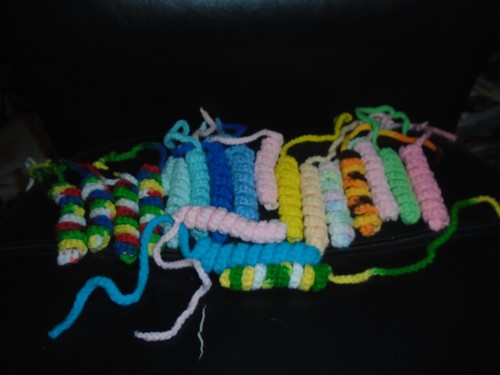 Lot handmade crocheted - of, 19