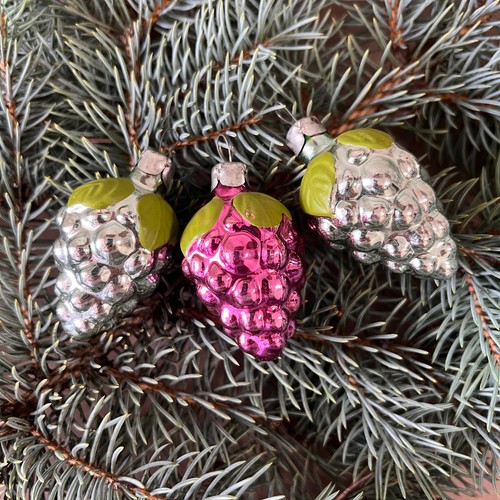 Set palline frutta uva - palline,