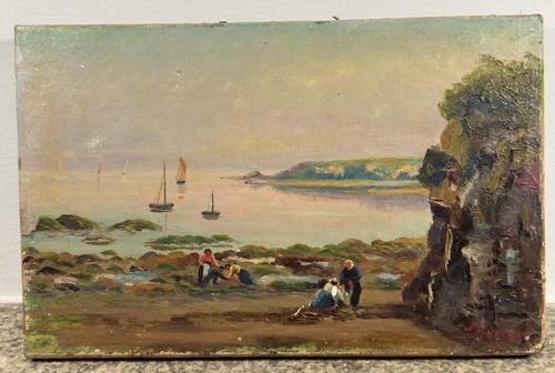 Olio tela firmato scuola - firmato,