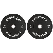 Set 2 Dischi Pesi Da 10kg In