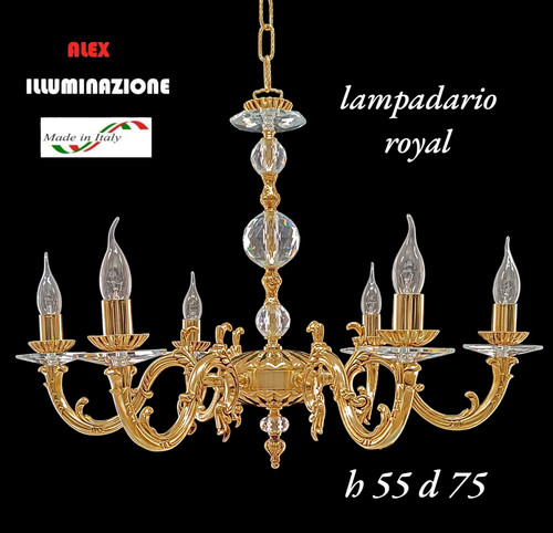 Lampadario luci royal - 5,