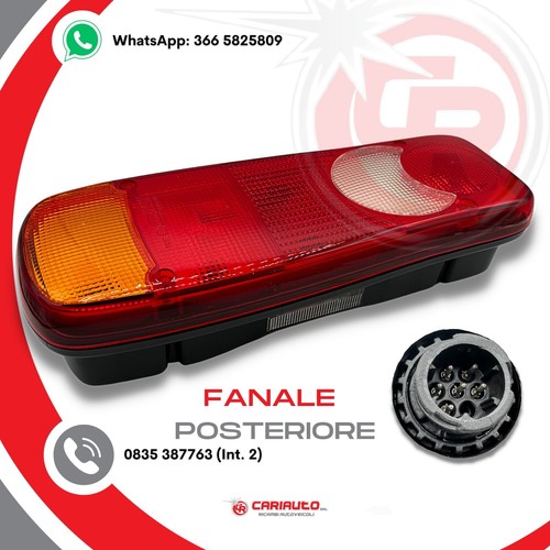 Fanale posteriore sinistro - fanale,