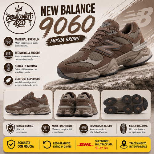 New balance 9060 cortado con - 9060,