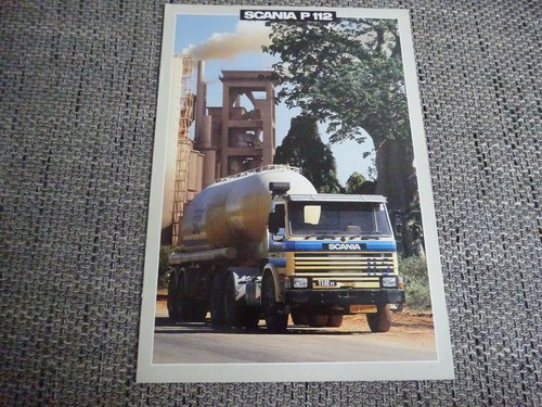 Brochure scania 112 camion - brochure,