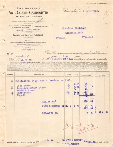 1931 etab ant coste - etab,