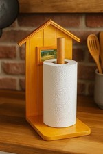 Porta scottex in legno a forma