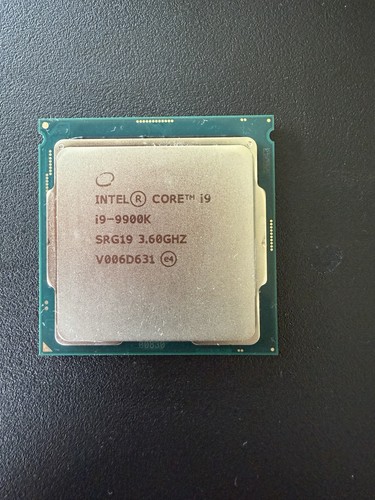 Intel core 9900k - core, 9a