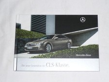 Brochure depliant Mercedes Classe CLS C219 CLS 280 320 CDI 350 CGI 500 63 AMG 08