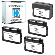 Confezione da 4 inchiostri compatibili OSI 932XL 933XL per HP OfficeJet 6100 6600 6700 7110 7510