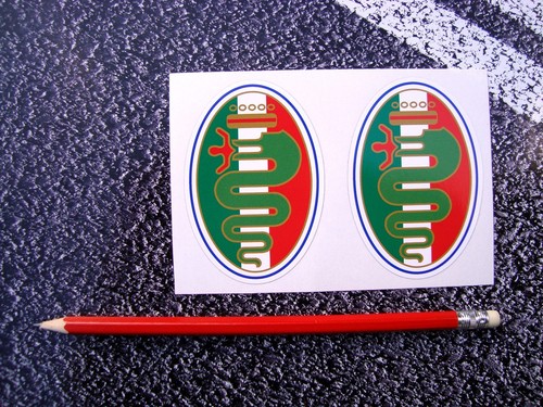 Adesivi stile alfa - stile, romeo