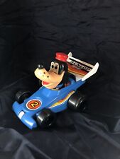 *Vintage Goofy Pippo Car Model F1 Modellino Disney Mecanoca Ibense Spain