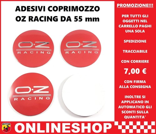 Adesivi coprimozzo racing - adesivi,