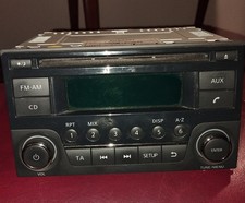 Radio Cd Originale Per Nissan Qashqai J10 Del 2012 ( Con Codice Di Sblocco)