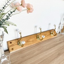 Appendiabiti vintage ottone e