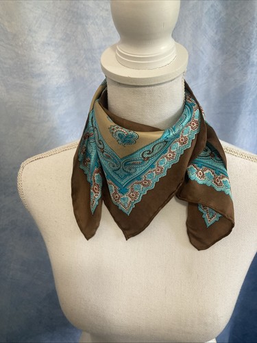 Sciarpa seta paisley