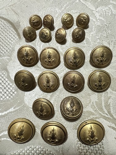 Bottoni dorati vintage - bottoni,