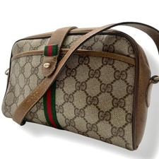 Borsa a tracolla Gucci marrone