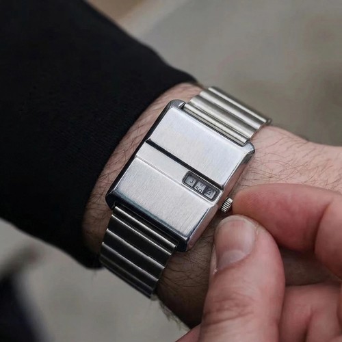 Orologio polso uomo retrò - da,