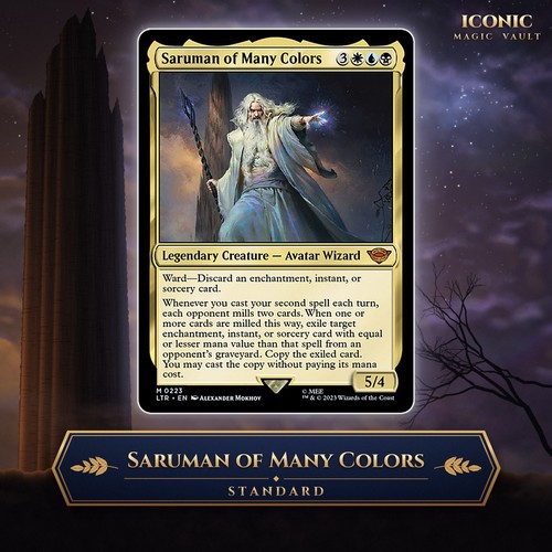 Saruman molti colori - molti, |