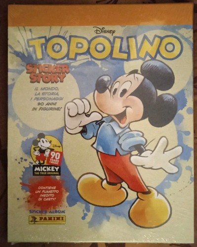Topolino sticker story album - story,