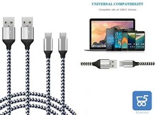 2 Cavi USB Type-C 3A 1Mt