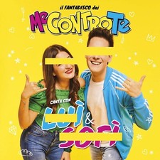 Cialda 4 Te Contro Me LUI E SOFI Decorazione Torta Ostia personalizzata