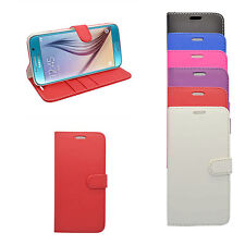 For Samsung Galaxy S6 Case Wallet Flip PU Leather Stand Card Slot Pouch Cover