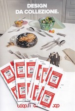 100 BOLLINI COOP ALESSI - DESIGN DA COLLEZIONE - NO BOLLINI SCUOLA