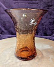 Bellissimo vaso vintage, ambra