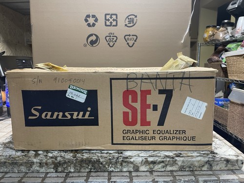 Sansui stereo graphic - se-7,