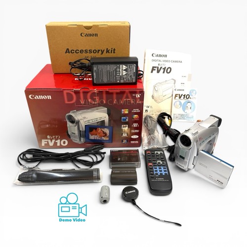 Canon fv10 minidv videocamera - fv10,