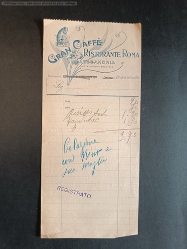 Fattura gran caffe - fattura,