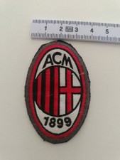 TOPPA PATCH CALCIO ACM MILAN USATA D'EPOCA da Cucire