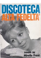 rivista DISCOTECA ALTA FEDELTà 1971 N.108 SPECIALE MIRELLA FRENI