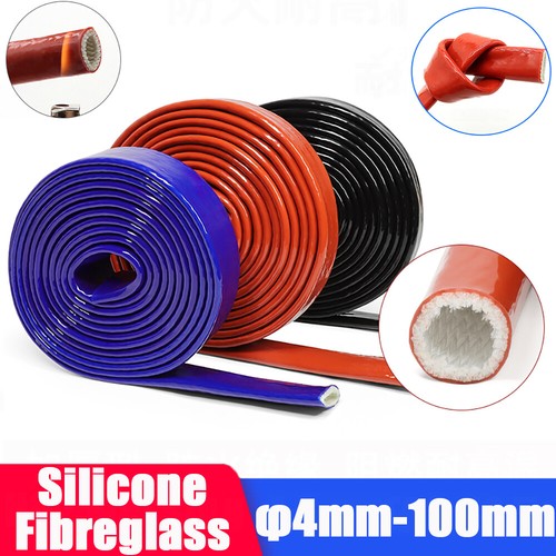 Silicone fibreglass fire - /,