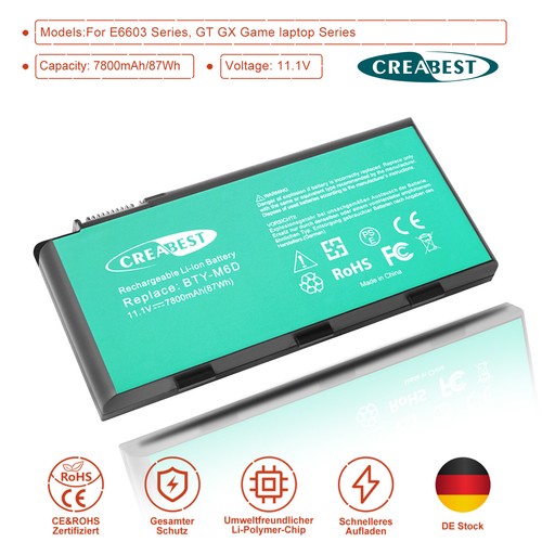 Batteria 7800 mah v - 7800, 11,1