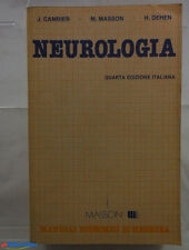 J 5911 LIBRO NEUROLOGIA DI J CAMBIER M MASSON E H DEHEN 1982