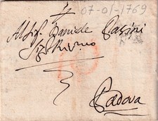 KK965-ANTICA LETTERA DA TORINO